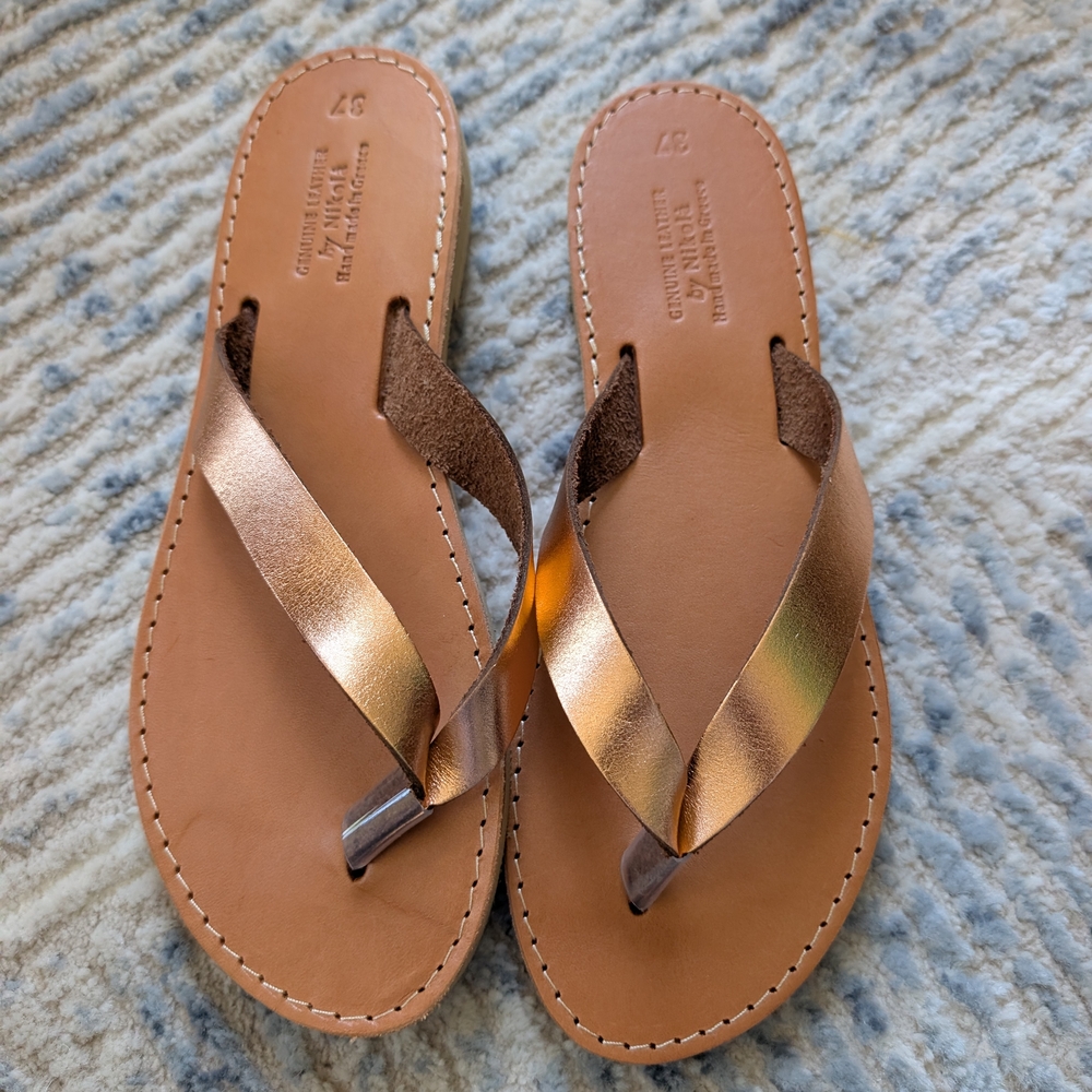 Gold Women's Sandals